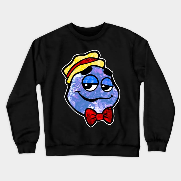 Boo Berry - Just Add Milk Crewneck Sweatshirt by Leroy Binks